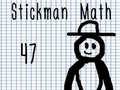 Leikur Stickman Stærðfræði á netinu