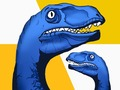 Leikur Dino: Sameina og Berjast á netinu