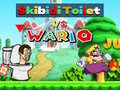 Leikur Skibidi klósett gegn Wario á netinu
