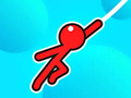 Leikur Stickman Hook Swing á netinu