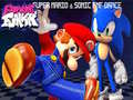 Leikur Super Mario & Sonic FNF Dans á netinu