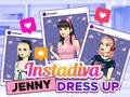 Leikur Instadiva Jenny: Klæða á netinu