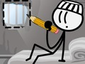 Leikur Dop Stickman Flótti úr Fangelsi á netinu
