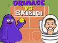 Leikur Grimace gegn Skibidi á netinu
