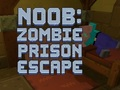 Leikur Noob: Flóttinn úr zombi-fangelsi á netinu