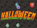 Leikur Halloweenið: Skrímsli gegn Zombíum á netinu
