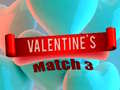 Leikur Valentín's Match 3 á netinu