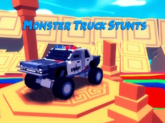 Leikur Monster Truck Stunts á netinu