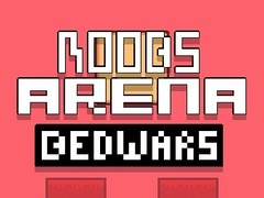 Leikur Noob Arena Bedwars á netinu