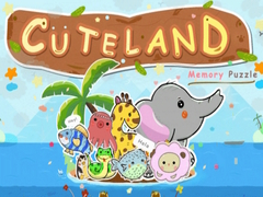 Leikur Cuteland Minni Puzzl á netinu