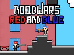 Leikur Noobstríð Rauður og Blár á netinu