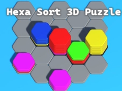 Leikur Hexa Snið 3D Pússla á netinu