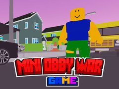 Leikur Mini Obby Stríðsleikur á netinu