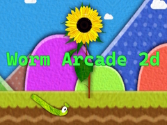 Leikur Worm Arcade 2D á netinu