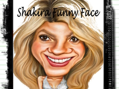 Leikur Shakira Fyndna Andlit á netinu