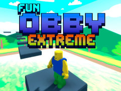 Leikur Skemmtilegur Obby Ekstrem á netinu