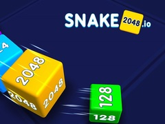 Leikur Snákur 2048.io á netinu