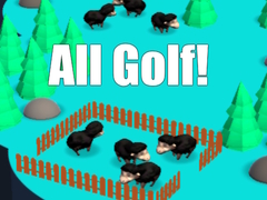 Leikur Allt um golf! á netinu