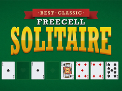 Leikur Besti klassíski Freecell Solitaire á netinu