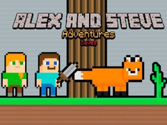 Leikur Ævintýri Alex og Steve: Snið á netinu