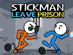 Leikur Stickman Fer frá Fangelsi á netinu