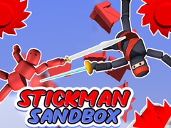 Leikur Stickman Sandkassi á netinu