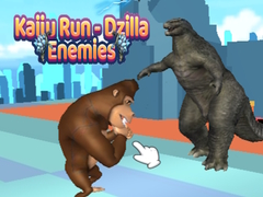 Leikur Kaiju Hlaup - Dzilla Óvinir á netinu