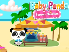 Leikur Sumarfrí Baby Panda á netinu