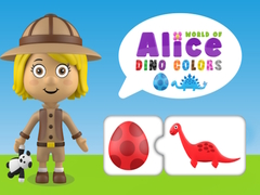 Leikur Heimurinn um liti dino Alices á netinu