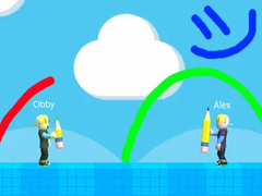 Leikur Teikna Obby á netinu