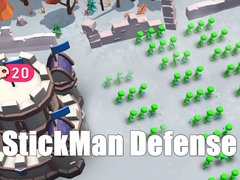 Leikur Stickman Vörn á netinu