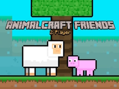 Leikur AnimalCraft Vinir 2 leikmenn á netinu