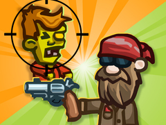 Leikur Fífl Zombí Online á netinu