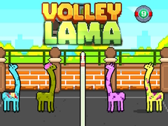 Leikur Volley Lama á netinu