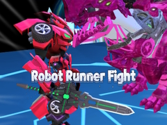 Leikur Robot Runner Barátta á netinu