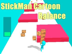 Leikur StickMan Teiknimynd Jafnvægi á netinu