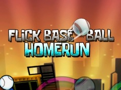 Leikur Flick Baseball Super Homerun á netinu