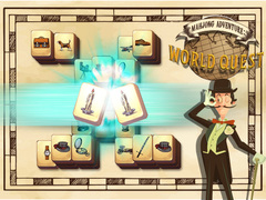 Leikur Mahjong ævintýri: Heimsklúðrið á netinu