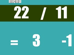 Leikur Deilingar reikniafyrirspurnir á netinu