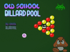 Leikur Gamall Skóli Billiard á netinu