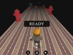 Leikur 3D Zombie Hlaup á netinu