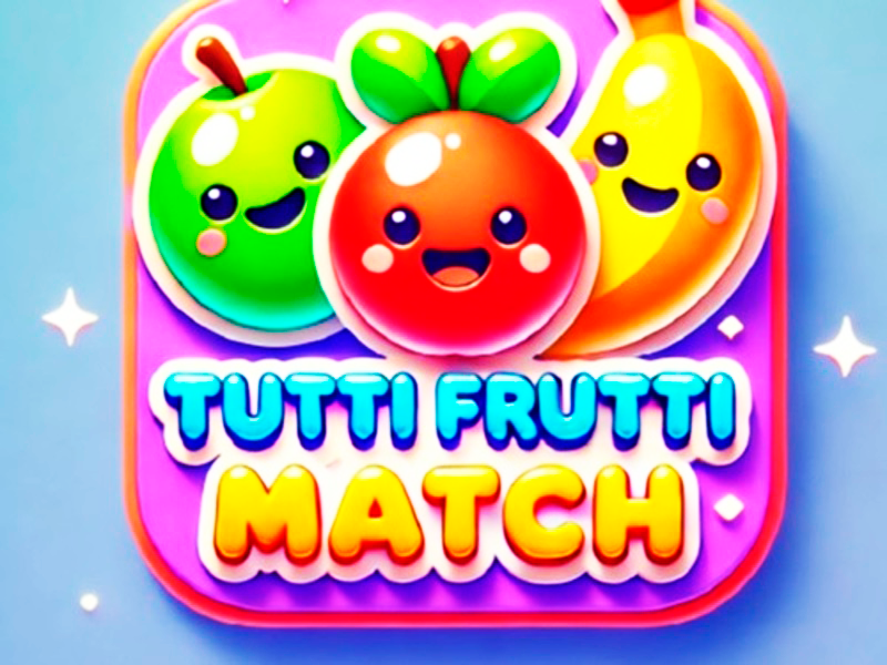 Leikur Tutti Frutti Match á netinu