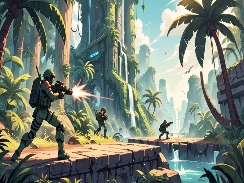 Leikur Strike Force: Action Platformer á netinu