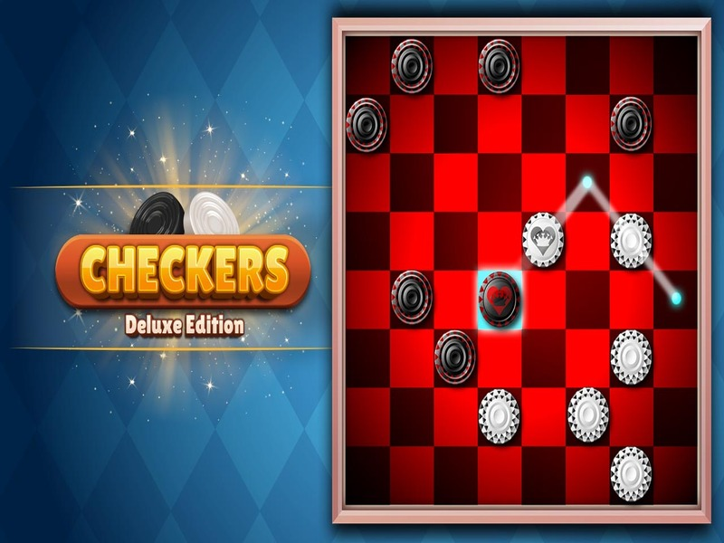 Leikur Checkers Deluxe Edition á netinu