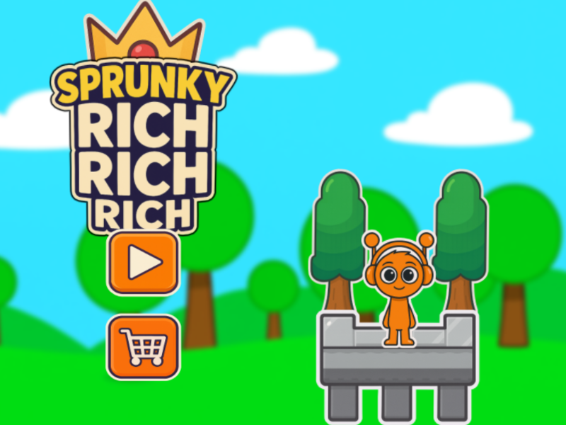 Leikur Sprungy Rich Rich á netinu
