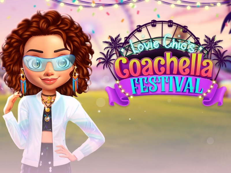 Leikur Coachella hátíð Lovie Chic á netinu