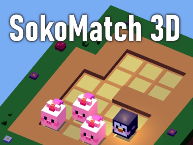 Leikur SOKOMATCH 3D á netinu