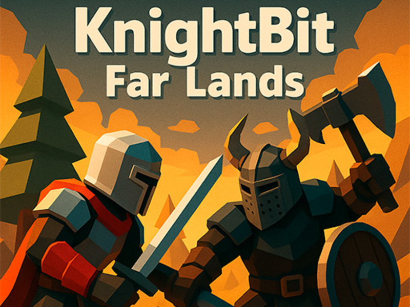 Leikur Knightbit Far Lands á netinu