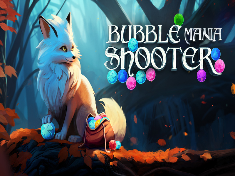 Leikur Bubble Mania Shooter á netinu