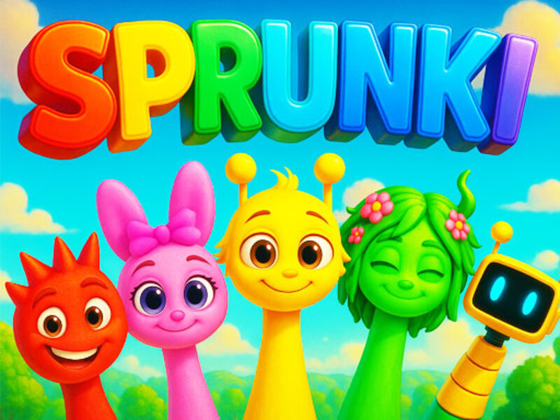 Leikur Sprunki spurningakeppni á netinu